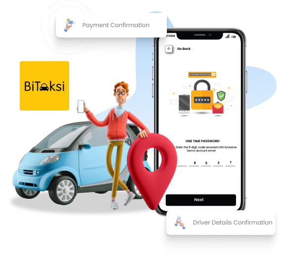BiTaksi Clone Application - #ONE Taxi Business in Turkey