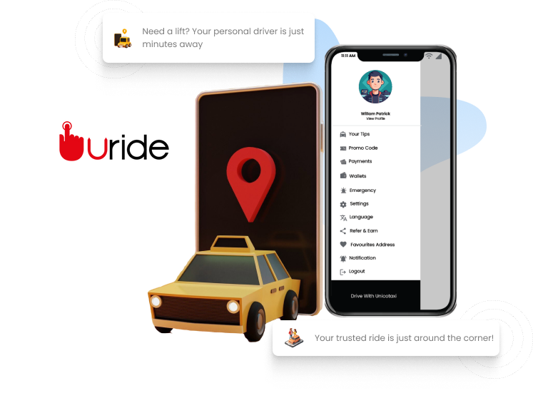 Readymade URIDE Clone App