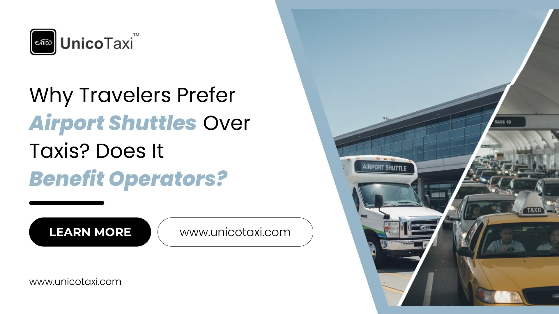 Why Travelers Prefer Airport Shuttles Over Taxis?