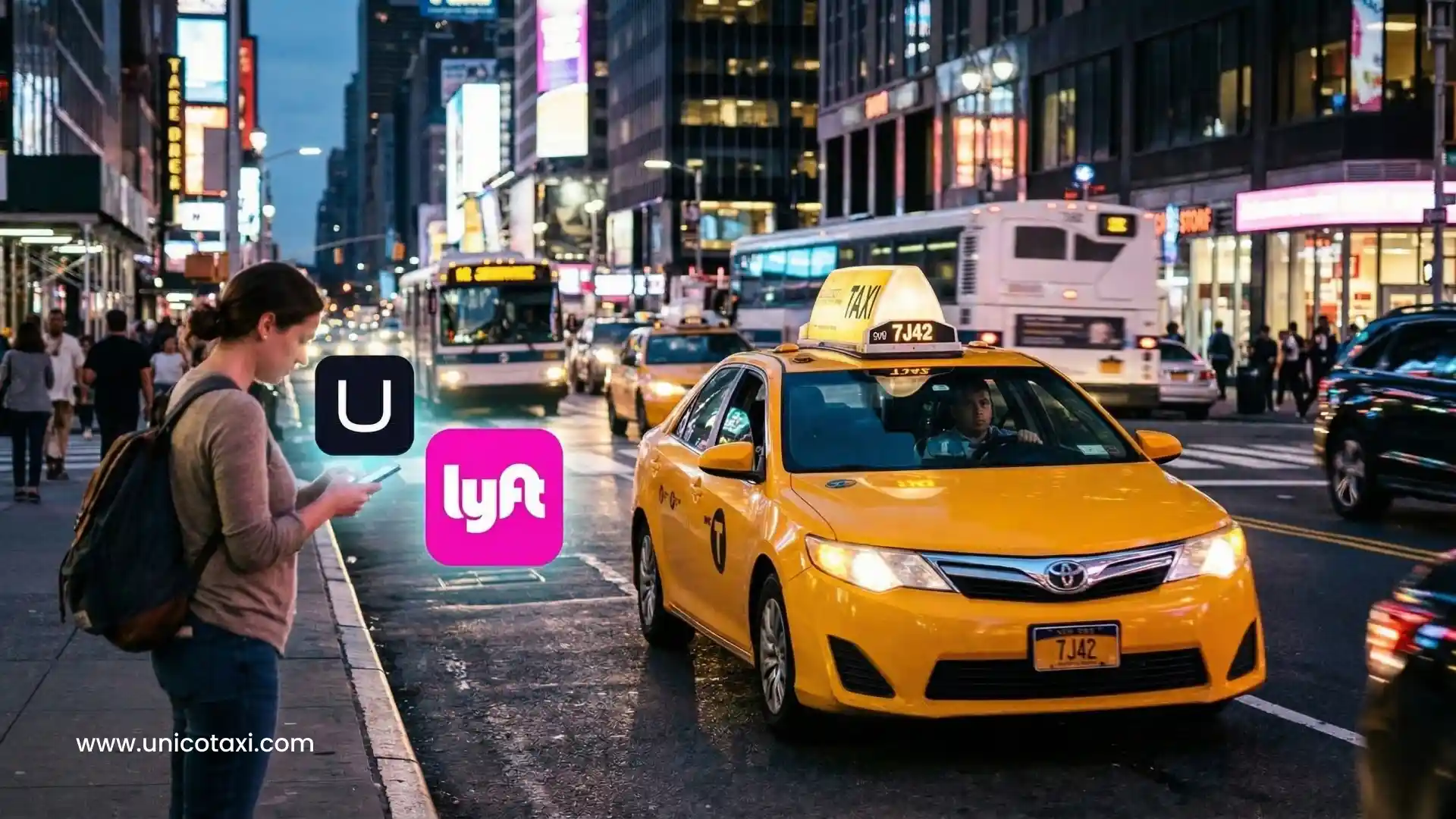 How USA Taxi Businesses Can Compete with Uber & LYFT