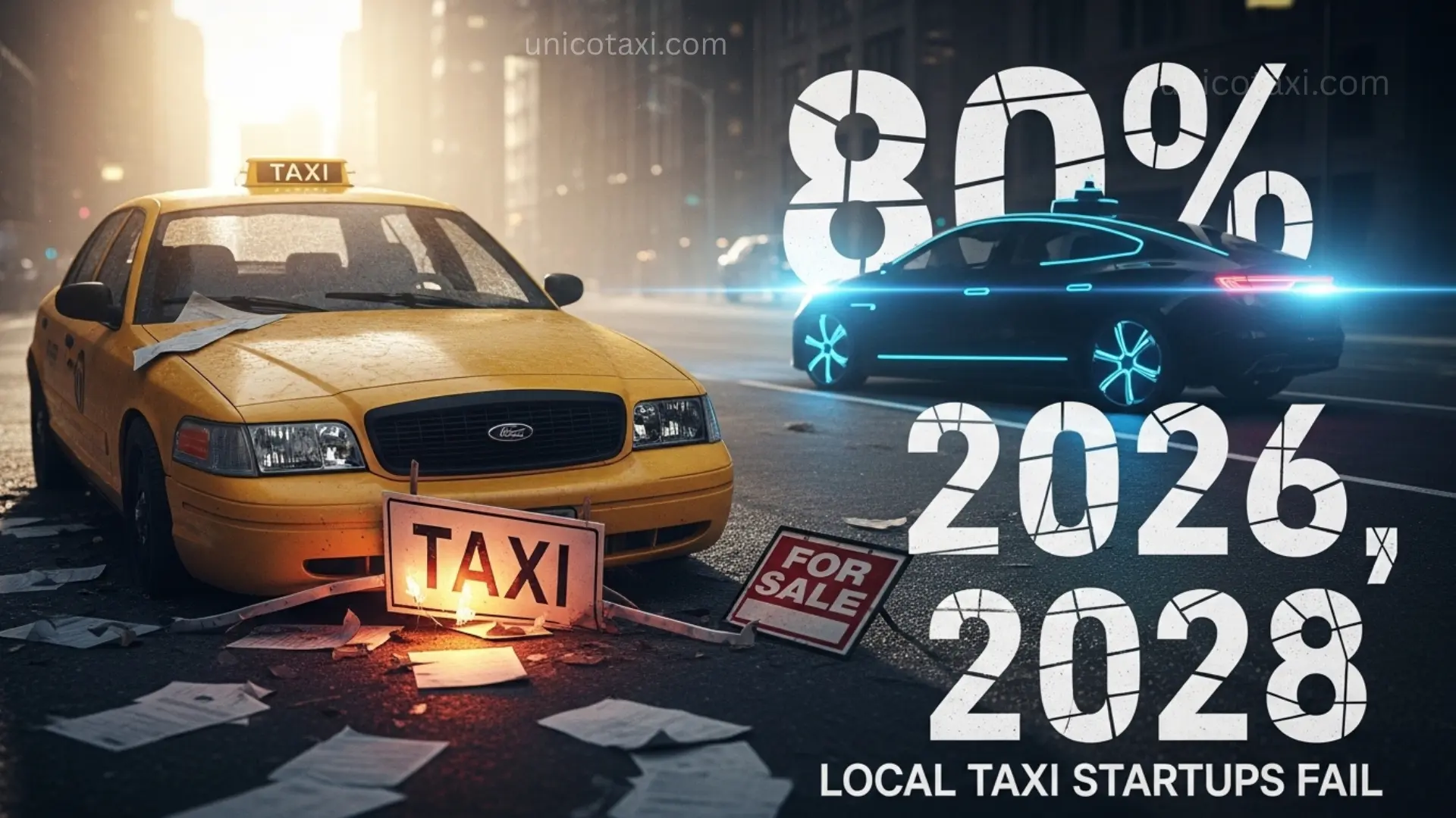 Why 80% of Local Taxi Startups Fail – Survival Guide for 2026 & 2028