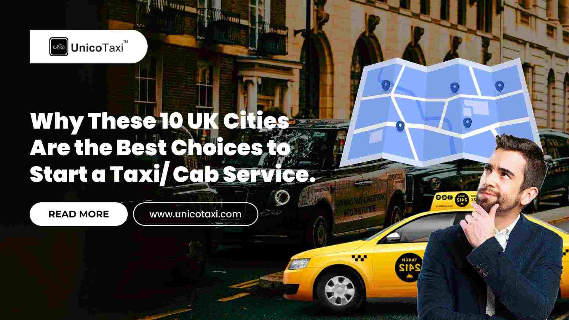 Best UK Cities to Start Taxi/Cab business – Top 10 Picks