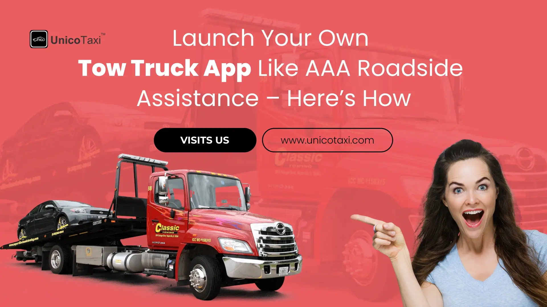 Launch Your Own Tow Truck App Like AAA Roadside Assistance